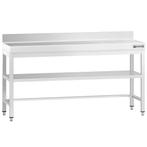 GGM Gastro | RVS werktafel PREMIUM - 2000x700mm - met |, Verzenden, Nieuw in verpakking, Meubilair