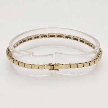 Armband - 18 karaat Geel goud Diamant (Natuurlijk) - Saffier beschikbaar voor biedingen