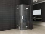 1/4 ronde cabine 2 dr.deuren 1000x1000x2000 chroom8mm NANO, Doe-het-zelf en Verbouw, Sanitair, Verzenden, Nieuw