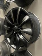 Originele Tesla Model S | X 21 Turbine Velgen breedset, Velg(en), Personenwagen, Zomerbanden, Gebruikt