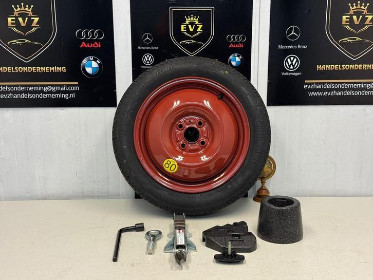 Suzuki Swift bj.2013 reservewiel thuiskomer+krikset 4x100, Auto-onderdelen, Banden en Velgen, 15 inch, 135 mm, Personenwagen, Gebruikt