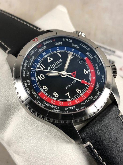 Alpina - Startimer Pilot Worldtimer GMT - AL-255BRB4S26 -, Sieraden, Tassen en Uiterlijk, Horloges | Heren