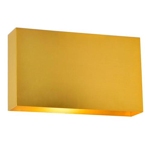 Moderne wandlamp messing, Perry, Huis en Inrichting, Lampen | Wandlampen, Nieuw, Metaal, Ophalen of Verzenden