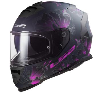 LS2 FF800 STORM II Burst Matt Zwart Roze Integraalhelm beschikbaar voor biedingen