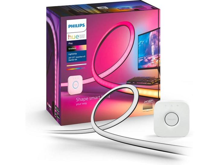 Philips Hue Play gradient lightstrip - Starterkit voor 3, Huis en Inrichting, Woonaccessoires | Overige, Nieuw, Verzenden