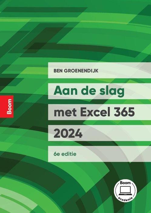 9789024471515 Aan de slag met Excel 365-2024, Boeken, Informatica en Computer, Nieuw, Verzenden
