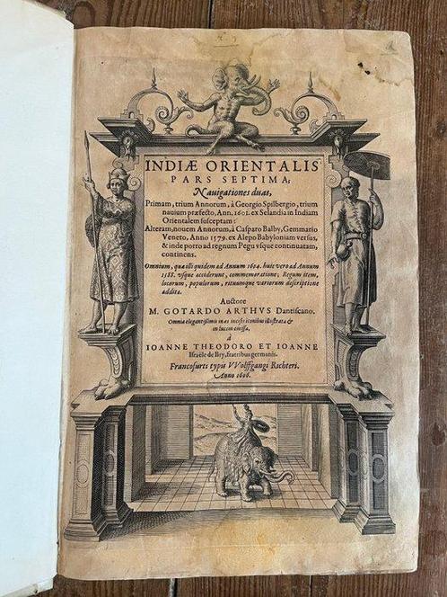 Theodore De Bry - Indiae Orientalis pars septima [Part 7 De, Antiek en Kunst, Antiek | Boeken en Bijbels
