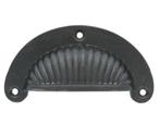 Komgreep ribbel ijzer blank lak 110x50mm, Doe-het-zelf en Verbouw, Ophalen of Verzenden, Nieuw