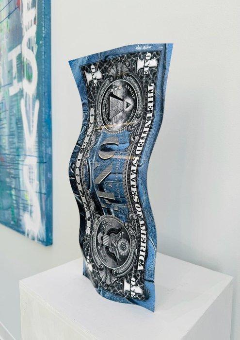 Karl Lagasse (1981) - Public sign - Free delivery, Antiek en Kunst, Kunst | Schilderijen | Modern