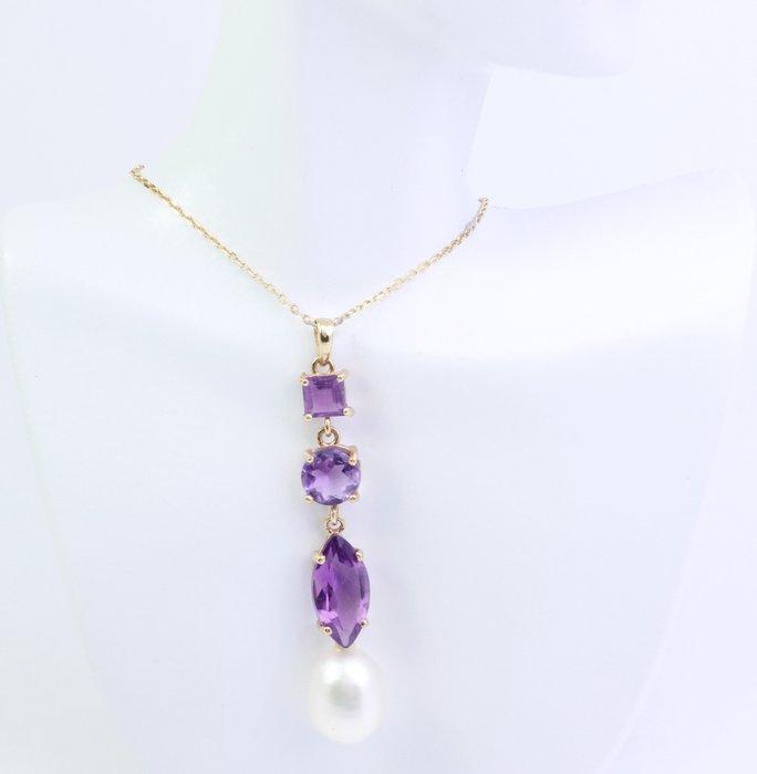 Zonder minimumprijs - Halsketting - 14 karaat Geel goud, Sieraden, Tassen en Uiterlijk, Kettingen