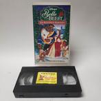 Disneys Belle en het Beest een Betoverend Kerstfeest VHS, Cd's en Dvd's, VHS | Kinderen en Jeugd, Ophalen of Verzenden, Zo goed als nieuw
