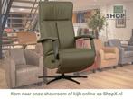 Leren relaxfauteuil met hartbalans Pure - Toledo Olive, Huis en Inrichting, Fauteuils, Bohemian, Industrieel, Modern, Scandinavisch