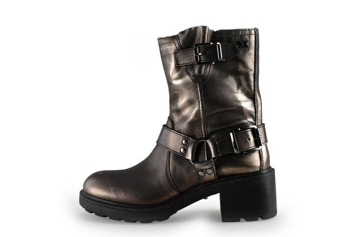 Lazamani Biker boots in maat 38 Overig | 10% korting, Kleding | Dames, Schoenen, Overige kleuren, Zo goed als nieuw, Overige typen