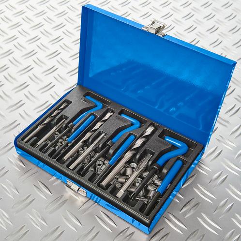 Datona Helicoil set, schroefdraad reparatieset 88-delig -, Doe-het-zelf en Verbouw, Gereedschap | Handgereedschap, Nieuw, Ophalen of Verzenden