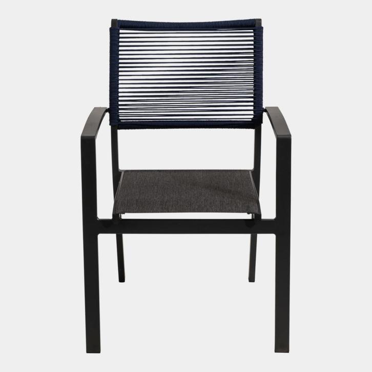 Vito Rope stapelstoel blauw, Huis en Inrichting, Stoelen, Blauw, Nieuw, Ophalen of Verzenden