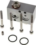 NAMUR Adapterplaat 3/2-weg debietregeling Toevoer, Verzenden, Nieuw