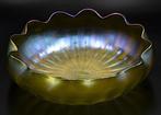 Loetz Art Nouveau Iridescente Glass Bowl-23 cm, 1890 - Kom -