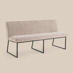 *WOONWINKEL* Eetkamerbank Beige 175cm, Verzenden, Nieuw, Stof