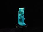 Oud-Egyptisch Faience amulet van de Jakhalsgod Anubis - 1.7