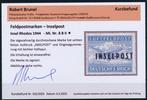 Eilandpost - Veldpost 1944 - Registratiemerk met lokale, Gestempeld