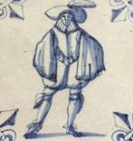 Tegel - Een Belangrijke Sinjeur - 1600-1650 - Antieke