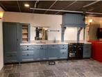 Uitverkoop showroom eiken houten keukens incl apparatuur, Nieuw, Graniet of Steen, Met kookeiland