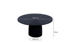 Brix Isa Black 70 cm-31482, Huis en Inrichting, Tafels | Sidetables, Ophalen of Verzenden, Nieuw