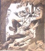 De rivaliteit tussen Aalberse en Colijn op spotprent, Verzenden