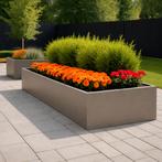 Maatwerk stalen plantenbak Beigegrijs, Verzenden, Nieuw