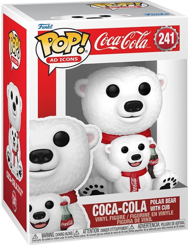 Funko Pop! - Coca-Cola Polar Bear (Diamond) #58 | Funko -, Verzamelen, Poppetjes en Figuurtjes, Nieuw, Verzenden