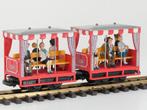 LGB 3041 Set van 2 Veldbaanwagons , 9 Figuren, Gebruikt, Wagon, Ophalen of Verzenden, LGB