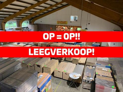 OP = OP LEEGVERKOOP! Vloer en wandtegels!!, Doe-het-zelf en Verbouw, Vloerdelen en Plavuizen, 30 cm of meer, 50 tot 150 cm, 10 m² of meer