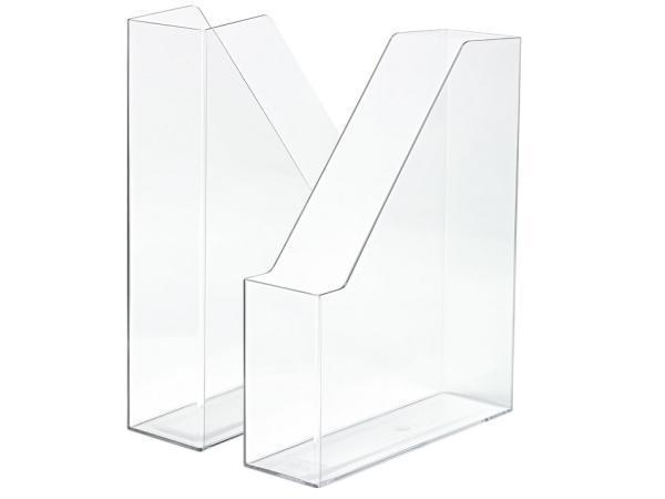 Veiling - 2X HAN i-Line 16501-23 1 tijdschriftenbak  transpa, Zakelijke goederen, Kantoor en Winkelinrichting | Kantoorartikelen