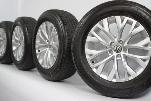 VW Touareg 3 18 inch velgen + Zomerbanden Bridgestone NIEUW, Auto-onderdelen, Banden en Velgen, Velg(en), Gebruikt, 18 inch, Zomerbanden