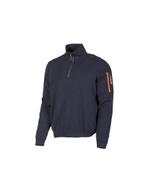 Ivanhoe vest Hadar Half Zip Windbreaker Navy - fijne meri..., Kleding | Heren, Verzenden, Nieuw, Blauw
