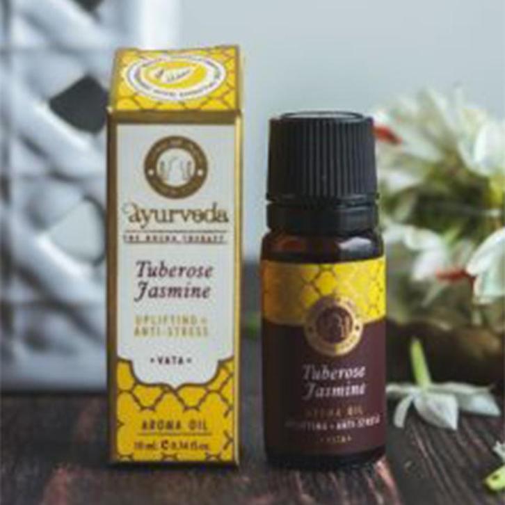 Aroma oil Tuberose Jasmine (Vata) 10 ml - Song of India, Huis en Inrichting, Woonaccessoires | Overige, Ophalen of Verzenden