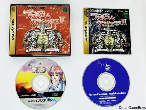 Sega Saturn - Falcom Classics II - Japan, Spelcomputers en Games, Games | Sega, Gebruikt, Verzenden