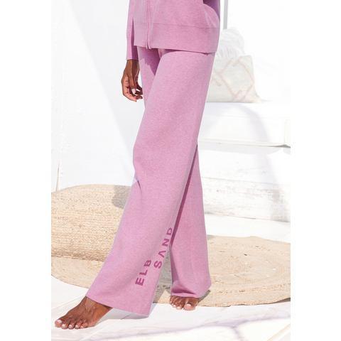 Elbsand Tricotbroek -Loungebroek met wijde pijpen en, Kleding | Dames, Broeken en Pantalons, Nieuw, Verzenden