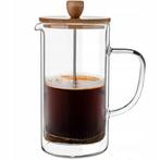 Florina Malachit dubbelwandige french press /cafetiere met 2, Witgoed en Apparatuur, Koffiezetapparaten, Ophalen of Verzenden