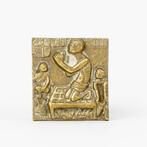 Gino Weinert - Plaquette H. Laurentius op het rooster, Ophalen, Nieuw