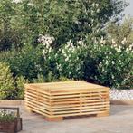 vidaXL Tuintafel 69,5x69,5x31 cm massief teakhout, Verzenden, Nieuw, Teakhout