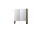 Teakea - Double Mirrored Alu, Color-Matched Side Panels |, Nieuw, Wastafelkast, Verzenden