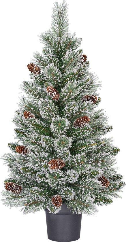 Tweedekans | Black Box Trees Vandans Kunstkerstboom in Pot -, Diversen, Kerst, Zo goed als nieuw, Ophalen of Verzenden
