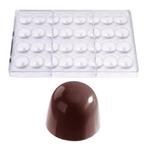 Bonbonvorm Chocolate World Kegel (32x) Ø29x21mm, Verzenden, Nieuw