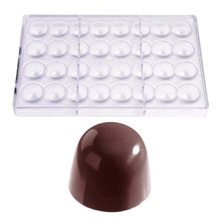 Bonbonvorm Chocolate World Kegel (32x) Ø29x21mm, Hobby en Vrije tijd, Taarten en Cupcakes maken, Nieuw, Verzenden