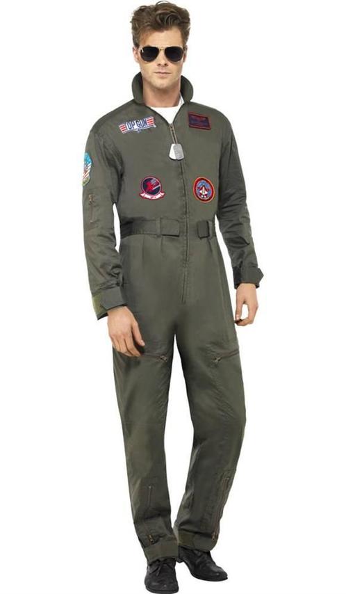 Top Gun verkleedpak elite, Kleding | Heren, Carnavalskleding en Feestkleding, Nieuw, Ophalen of Verzenden