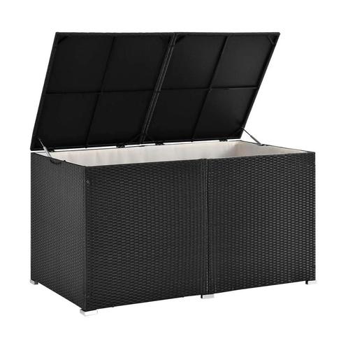 Opbergbox Ikaria 950 ltr zwart, Tuin en Terras, Tuinmeubel-accessoires, Nieuw, Verzenden