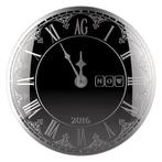 Slowakije. 2016 1 oz Silver Chronos Round Proof-Like (In
