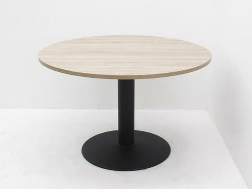 Kantine- vergadertafel - Ø120cm - robson eiken - trompetpoot, Huis en Inrichting, Tafels | Eettafels, Ophalen of Verzenden
