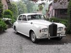 Romantische roomwitte Rolls Royce trouwauto uit 1964, Met chauffeur, Trouwauto